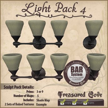 Second Life Marketplace - -TC- Light Pack 4 Clearance Priced